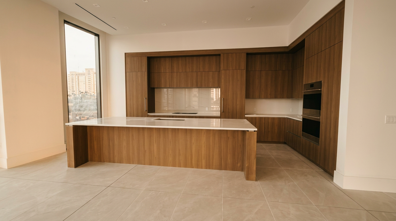 Custom Walnut Kitchen