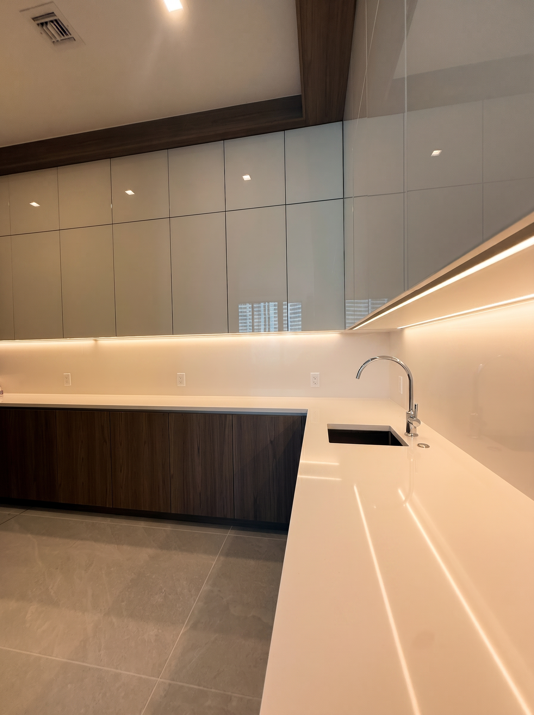 Sleek Laundry Room